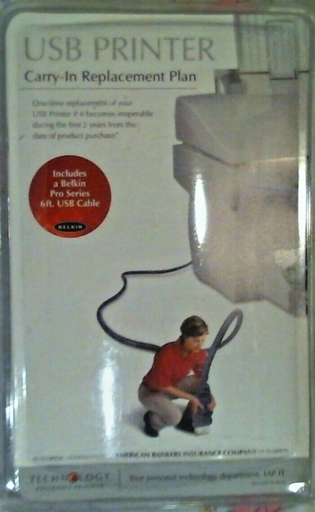Belkin Pro Series USB 2.0 PRINTER Device Cable - 6 Foot