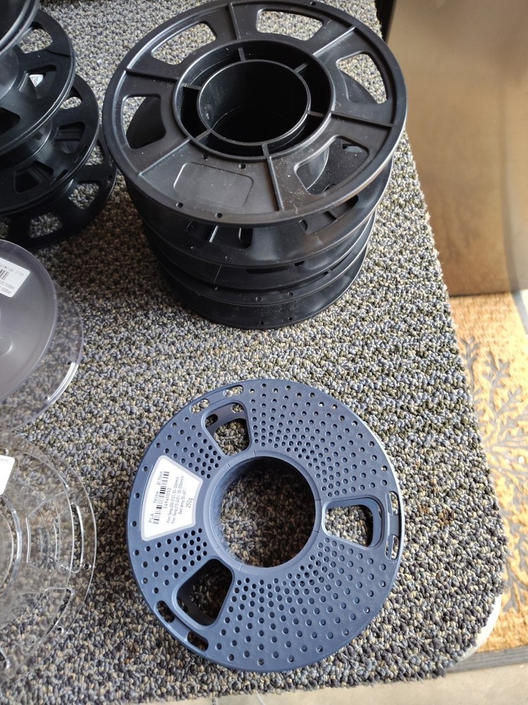 Reusable Filament Spool – Empty Refill Holder, Multi-Use Organizer .25kg Spools