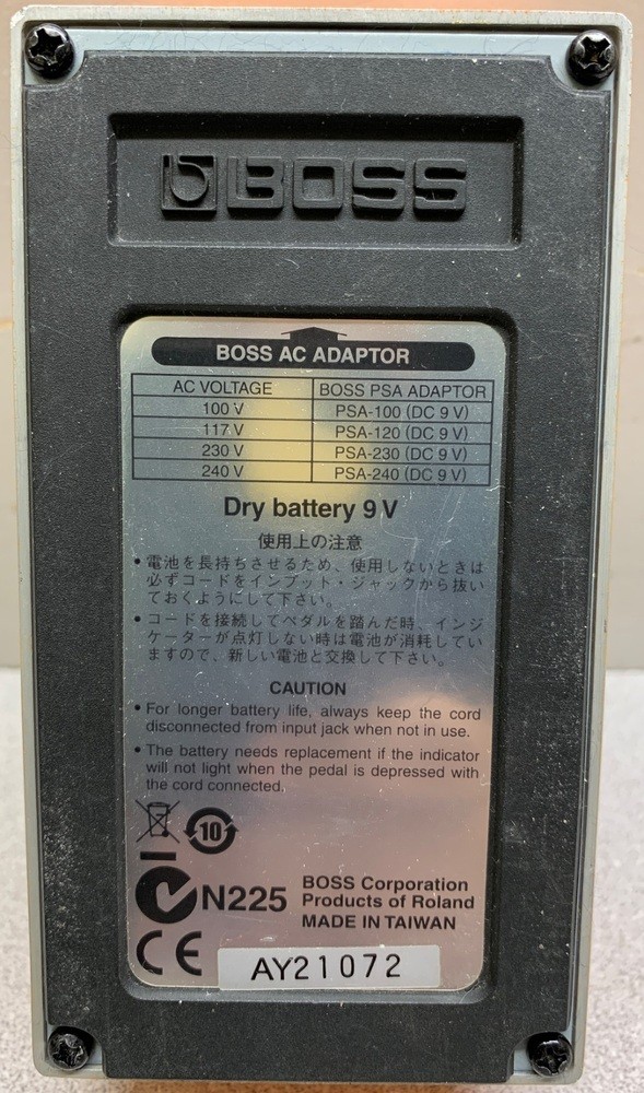 Boss DS-1 Distortion Compact Distortion Pedal