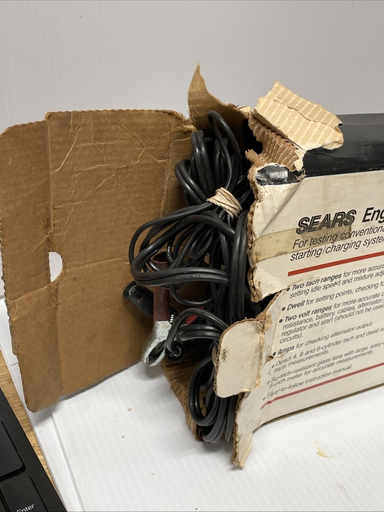 Sears Solid State Electronic Engine Analyzer Model 161.216300 Made USA *UNTESTED