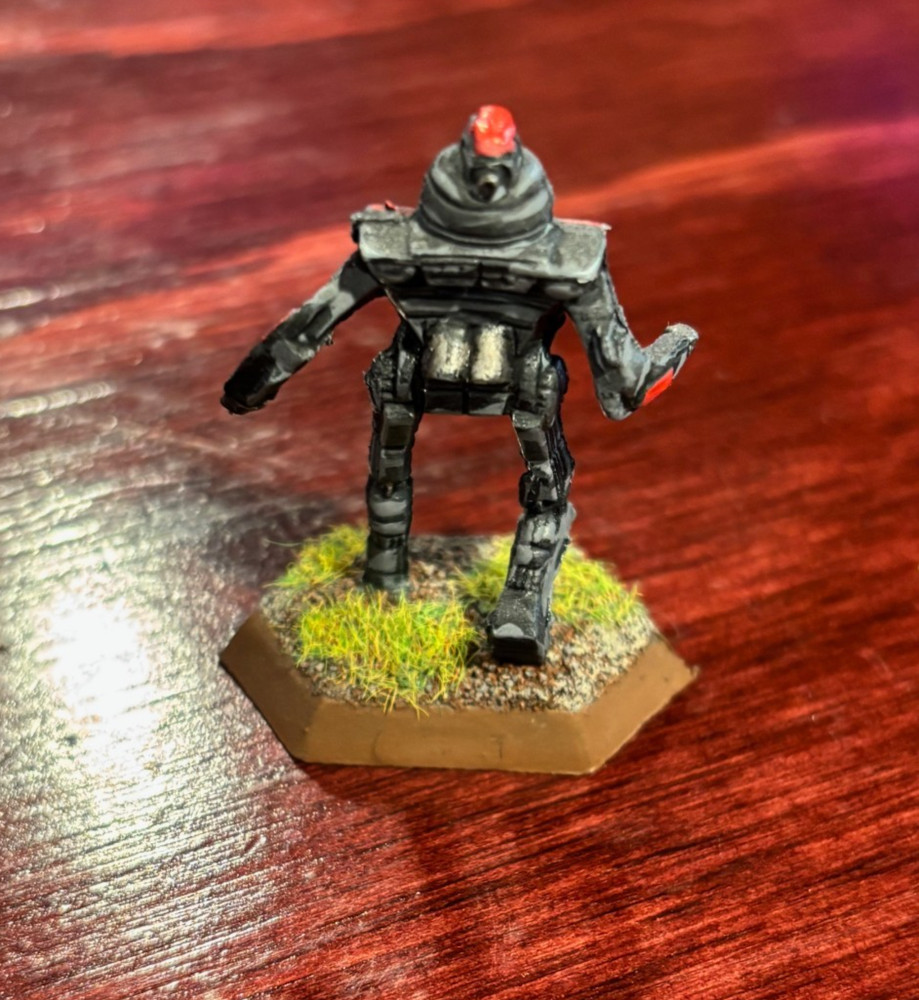 Battletech Painted Plastic Miniature "Whitworth" Wolf's Dragoons Based