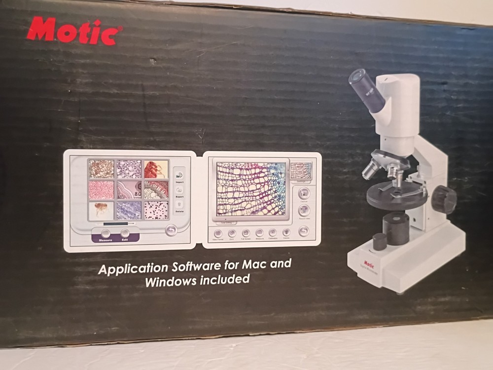 Motic DM-52 Compact Digital Biological Microscope with LED Illumination
