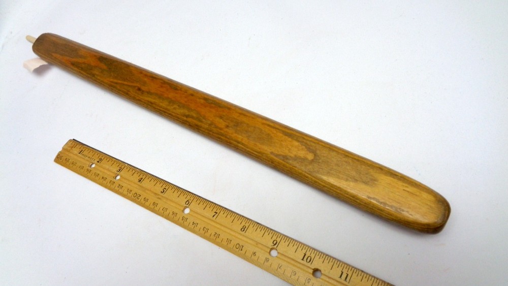 18" Apache Made Hardwood Pipe Stem for Peace Pipe D18