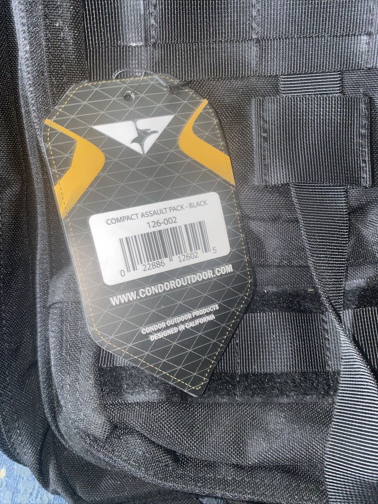 Condor Compact Assault Pack 126-002 Black