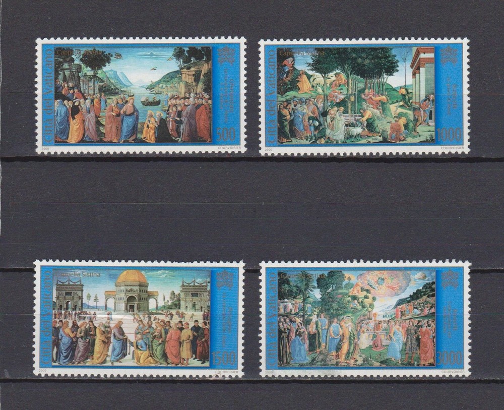 s18148) VATICAN MNH** 2000 Sistine chapell 4v