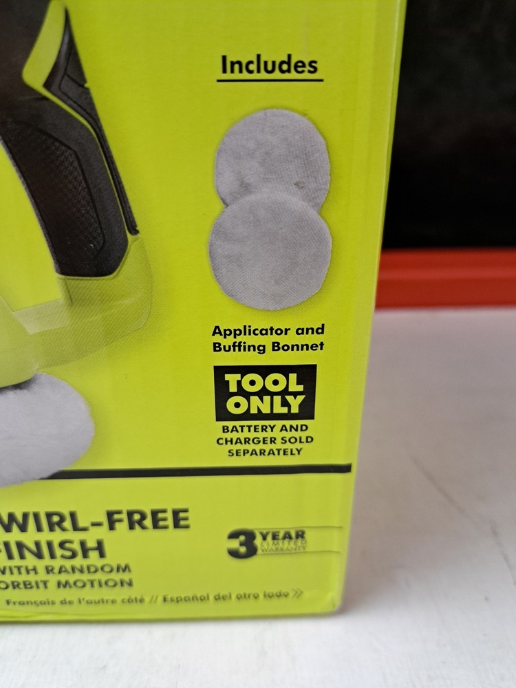 RYOBI 18V ONE+ 6" 2-Speed Buffer PCL460B (Tool Only)