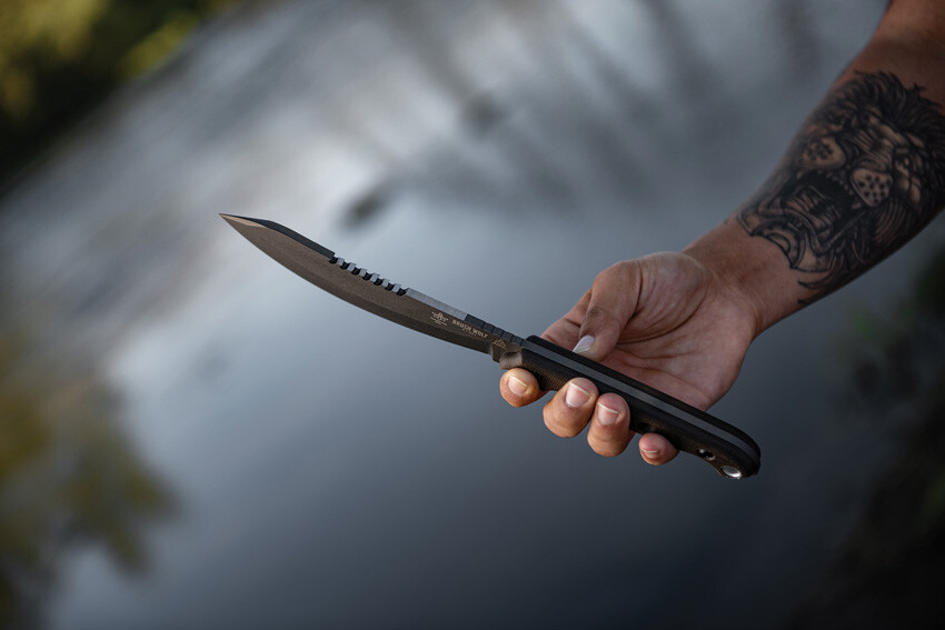 New TOPS Brush Wolf Fixed Blade BWLF-02