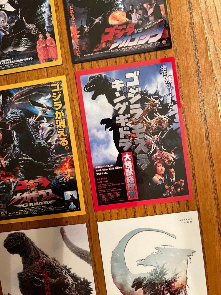 Godzilla FRIDGE MAGNETS Heisei era
