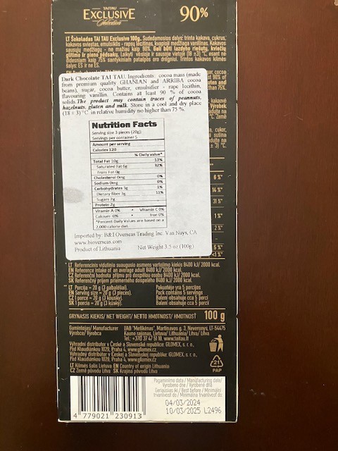 Harry & Devid Sharp White Cheddar Cheese & 90% Extra Dark Chocolate