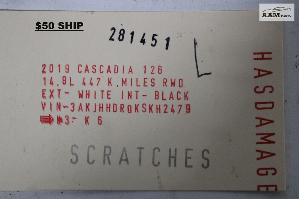 18-24 FREIGHTLINER CASCADIA FRONT LEFT DRIVER SIDE COWL SIDE PANEL OEM