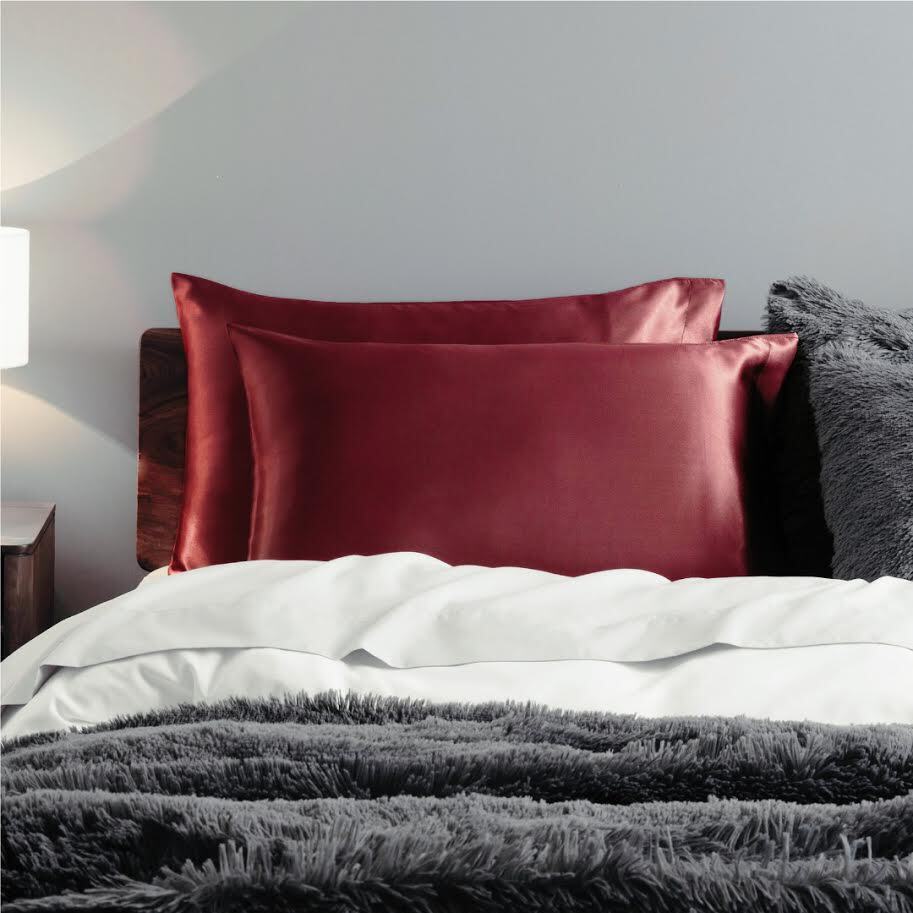 Satin Pillowcase (2 Pack) Queen Size (20x30 inches)
