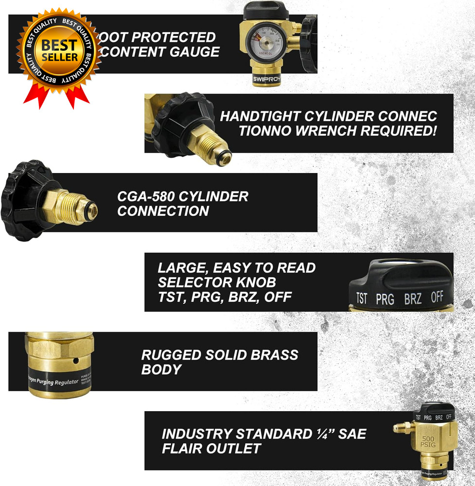 VN-500 Nitrogen Purging Regulator