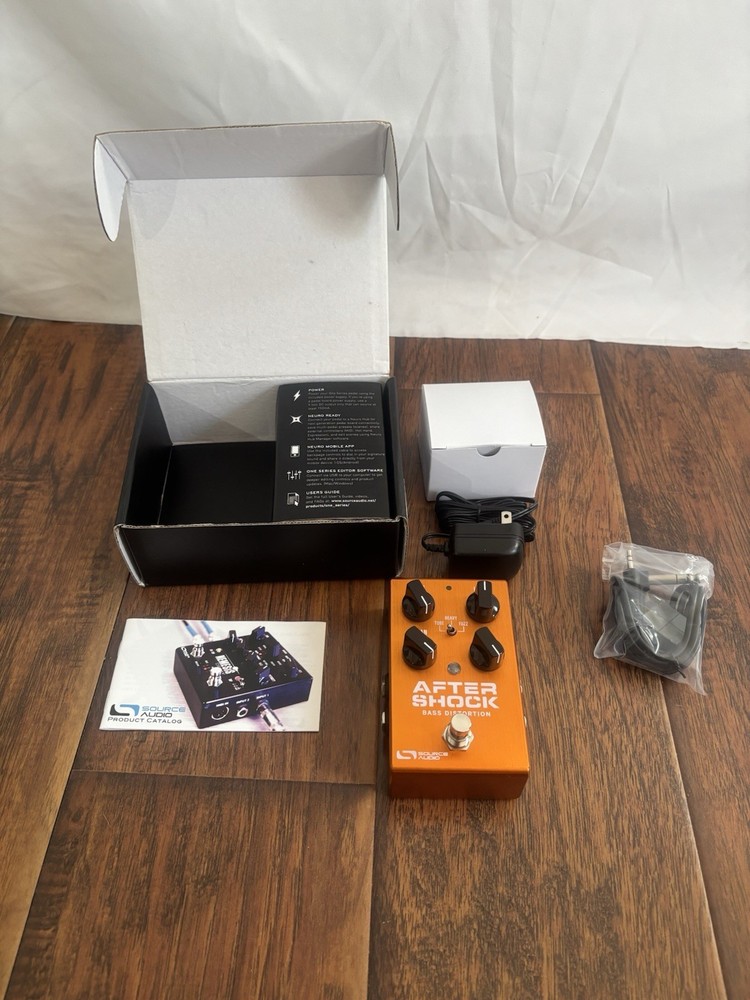 Source Audio Aftershock Distortion Bass Effects Pedal *NEW*