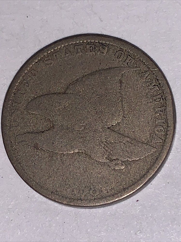 1858 Flying Eagle Cent 1c Penny Small Letter