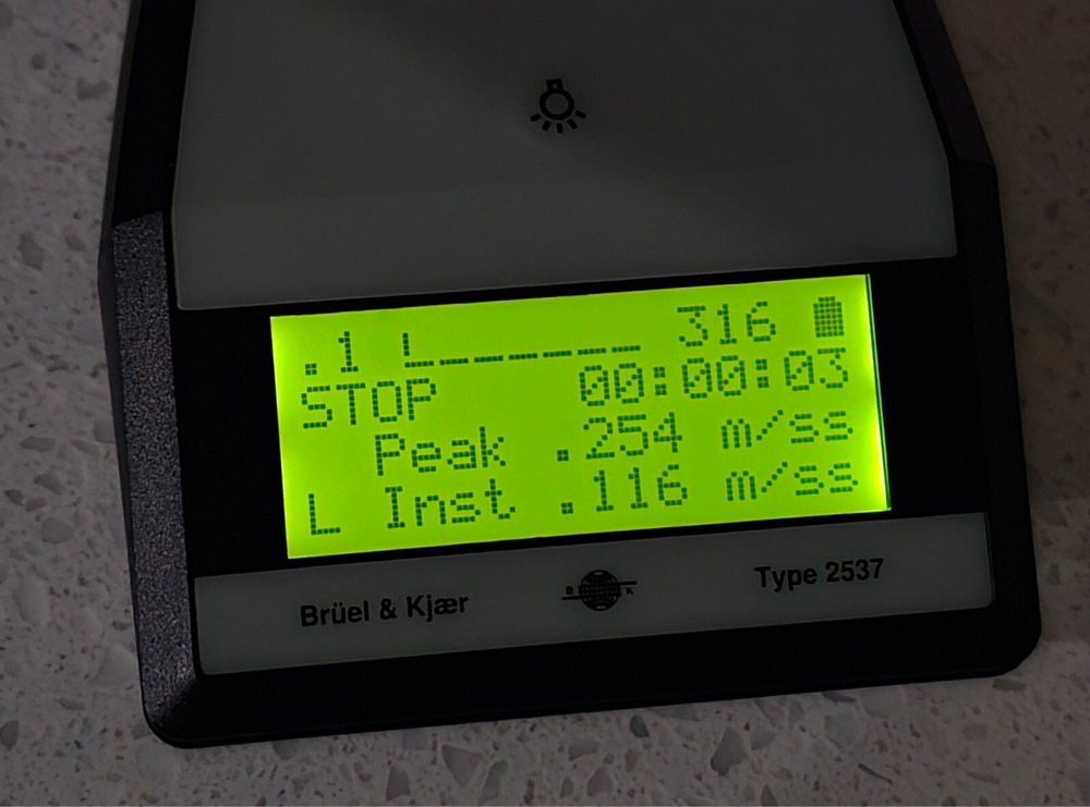Bruel & Kjaer Type 2537 Hand-Arm Vibration Meter
