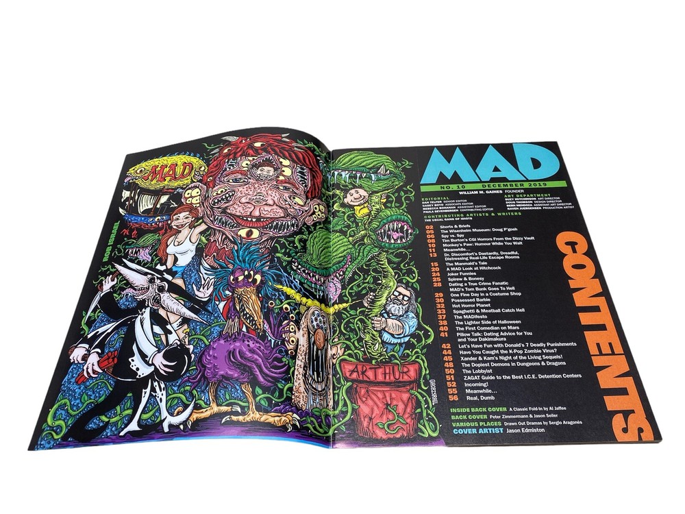MAD MAGAZINE, No. 10 December 2019, Everything Floats In Here Issue