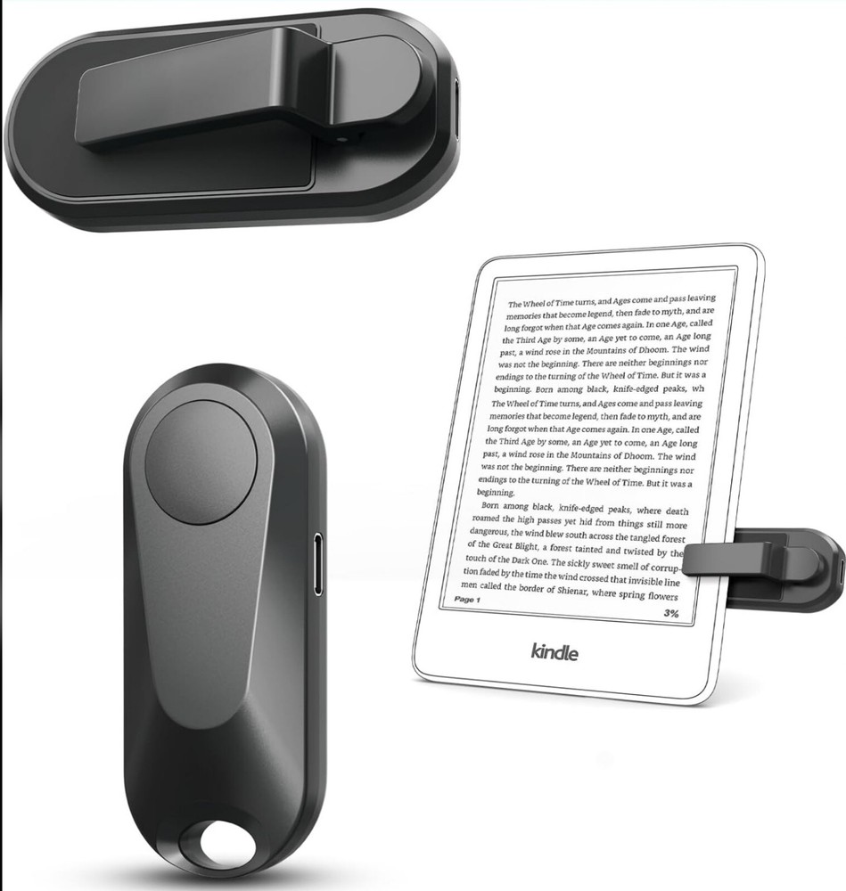Remote Control Page Turner Compatible w/ Kindle Reading Kobo eReaders Wireless