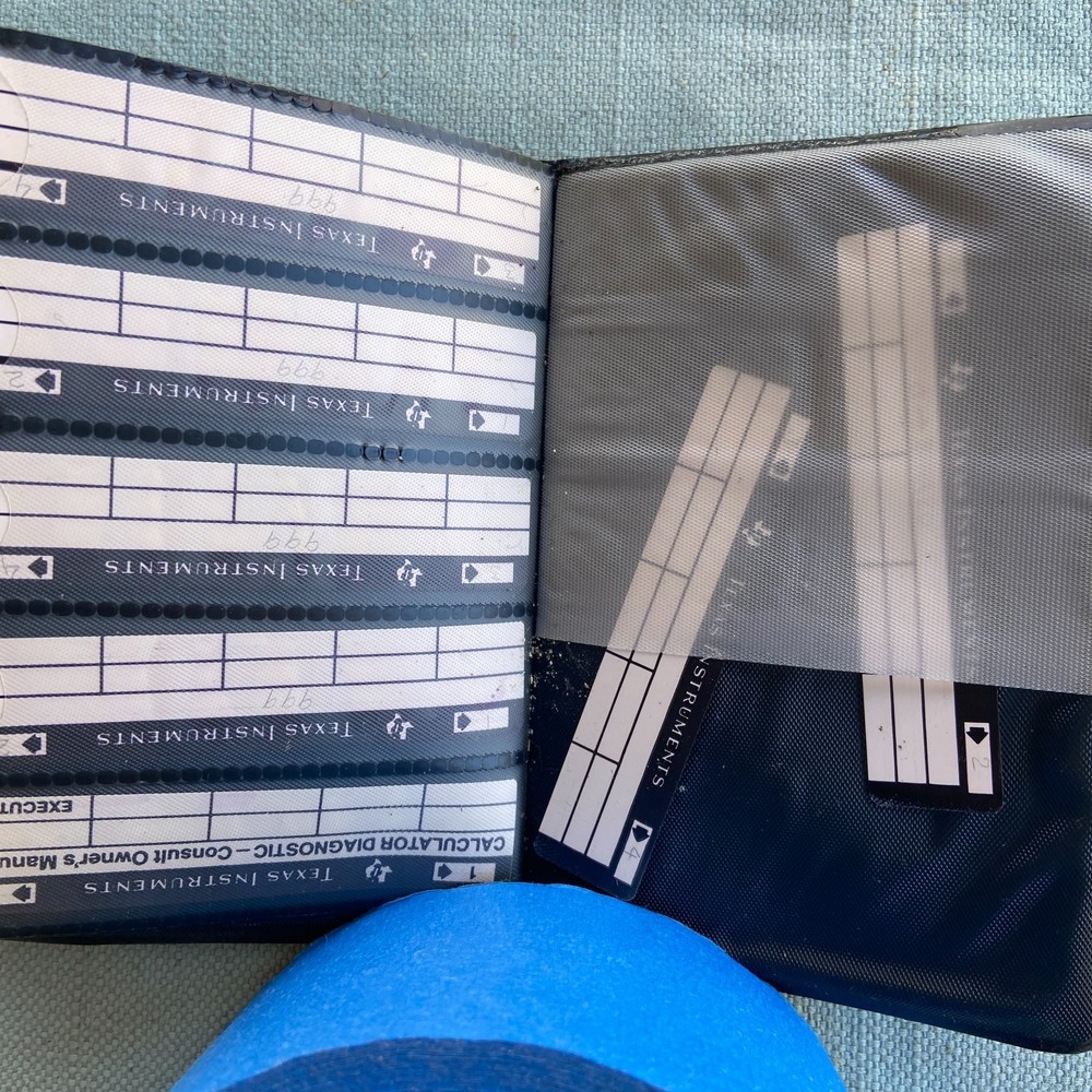 TI Solid State Software Calculator 1977 LE-01-LE-21 Master Library Module ML-02