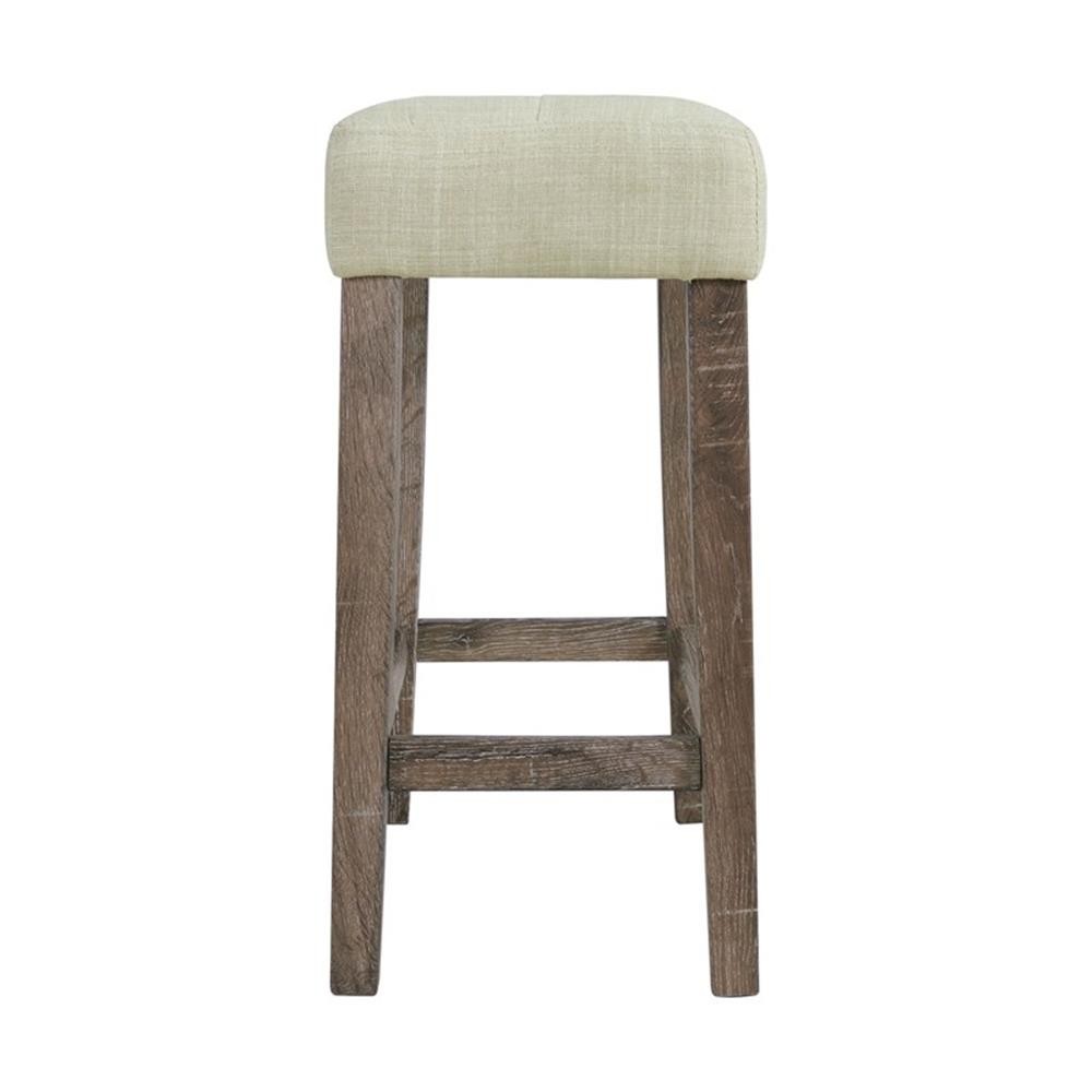 Pemberly Row Transitional Multipurpose Bar Table Set in Gray