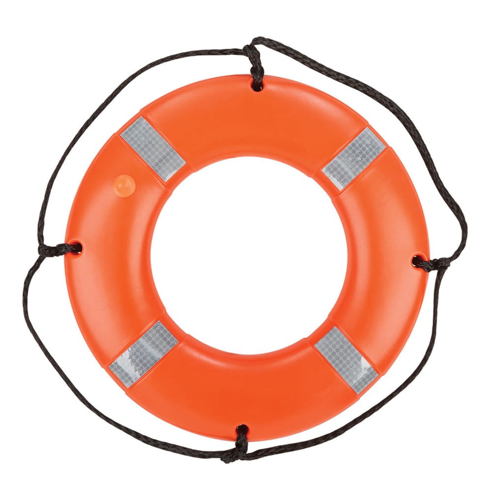Single Type IV Adult Orange Molded PE PFD-Personal Floatation Device