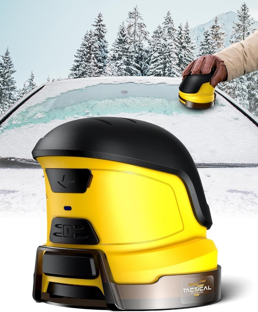 Tactical Ice Scraper Electric Ice Scrapers for Car Windshield with Motorized ...