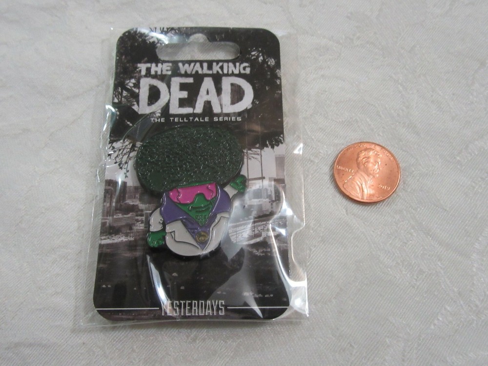 Yesterdays Skybound Image Comics Pin Walking Dead Telltale Games Disco Broccoli