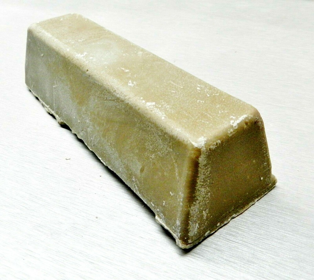 4X White Diamond Tripoli Compound Medium Cutting Remove Scratches 1Pound Bar