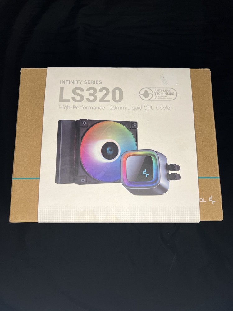DeepCool LS320 120mm Liquid CPU Cooler AIO ARGB High Performance