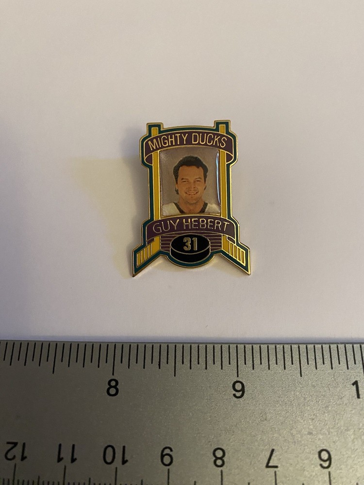 Mighty Ducks Guy Hebert 31 Lapel Pin P167