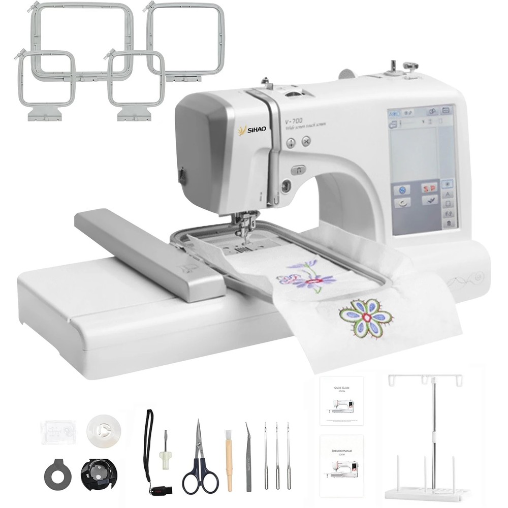 🔥Embroidery Machine Automatic Computerized Letters MRSV700 Electric Sewing