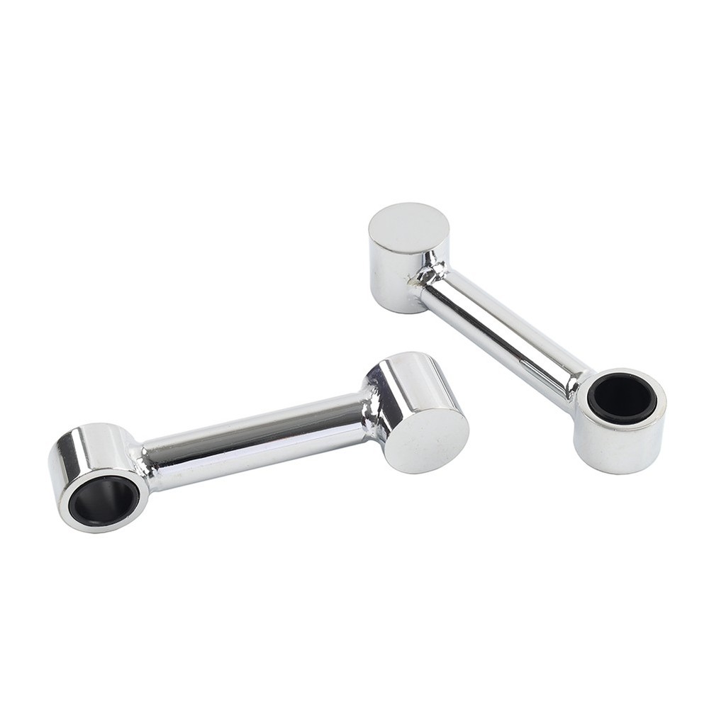 Chrome Front Mudguard Mount Bracket Kit For Harley Softail Springer FXSTS 93-06