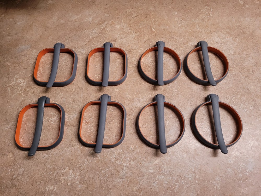 Blackstone square and round egg or pancake rings.