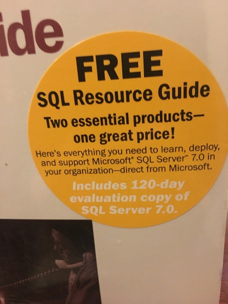 NEW Microsoft SQL Server 7.0 Resource Guide & System Administration Training Kit