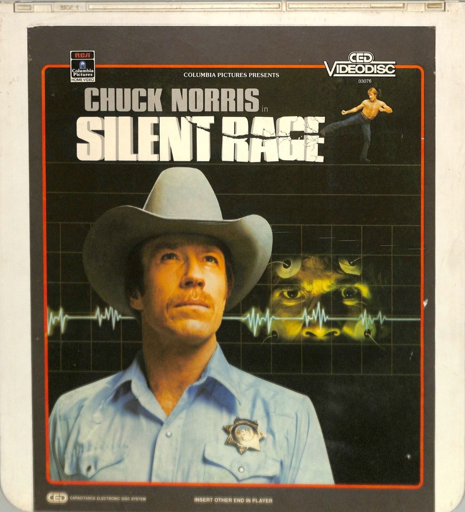 Silent Rage (1982) Vintage CED Videodisc