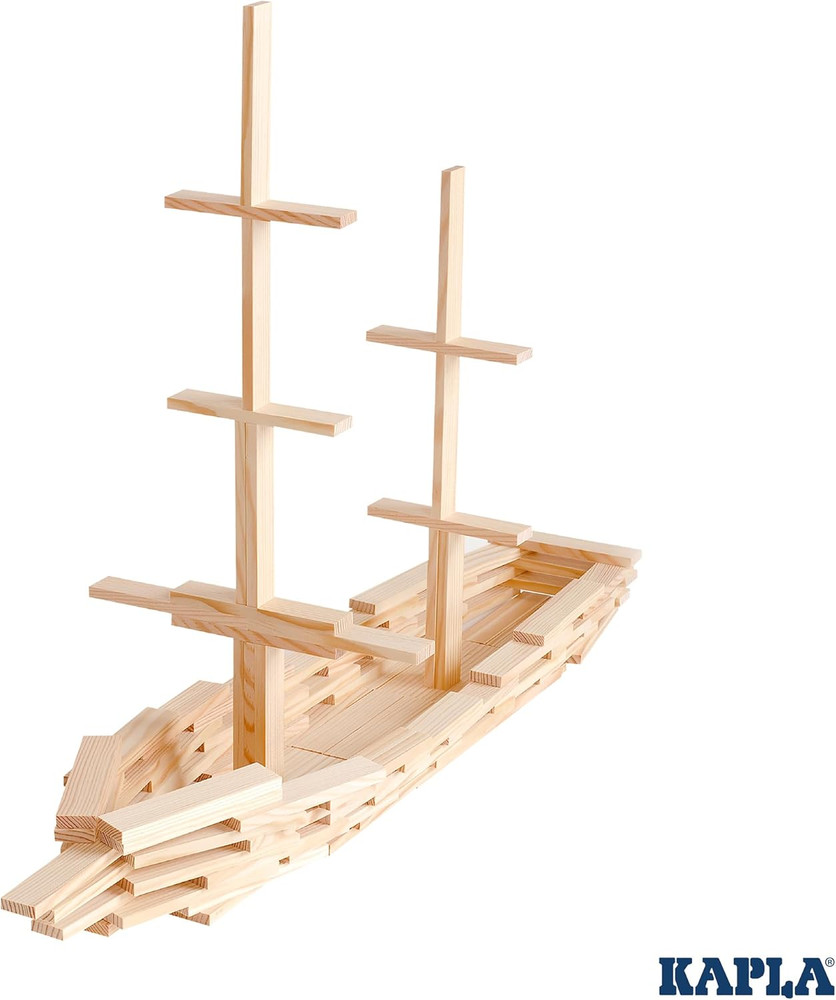 Wooden Construction Kit 200 Bricks