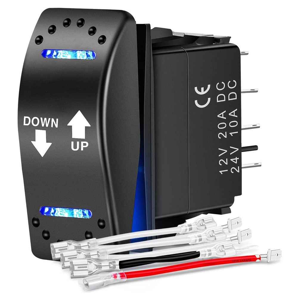 Nilight Down Up Polarity Reverse Momentary Up, Switch