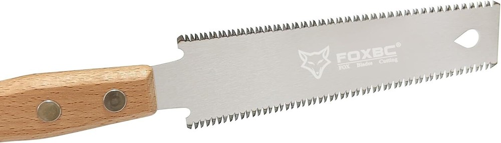 Japanese Pull Saw 6 Inch Hand Saw with Double Edges Sharp Woodworking Tools