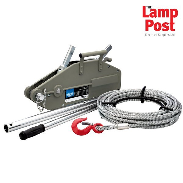 Draper Expert 20115 Wire Rope Puller - 1600KG