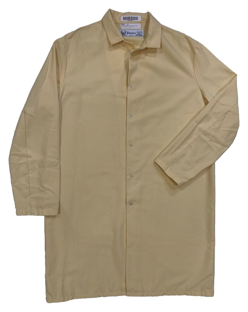 Regent Gripper-Front Spun Polyester Pocketless Lab Coat