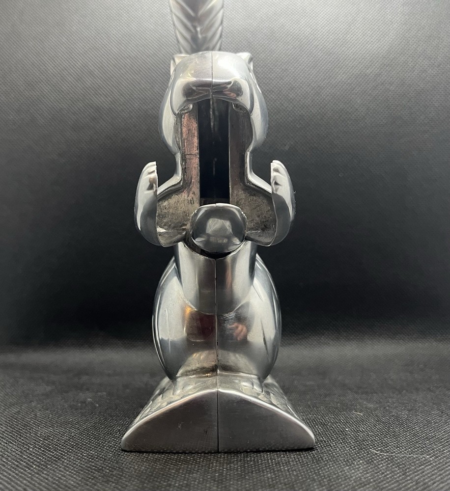 Vintage cast aluminum squirrel shaped nutcracker “ Davy Crackit “