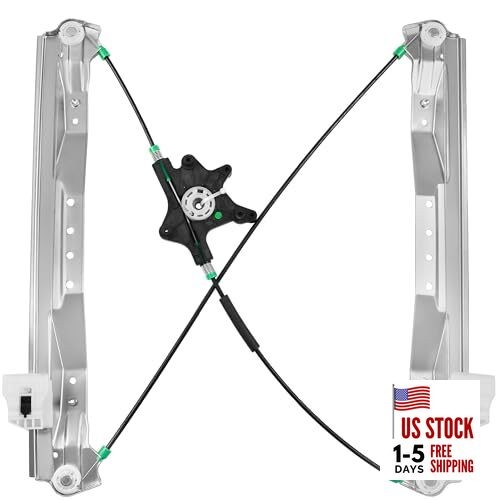 Front Driver Side Power Window Regulator Without Motor Fit Front Driver (LH)