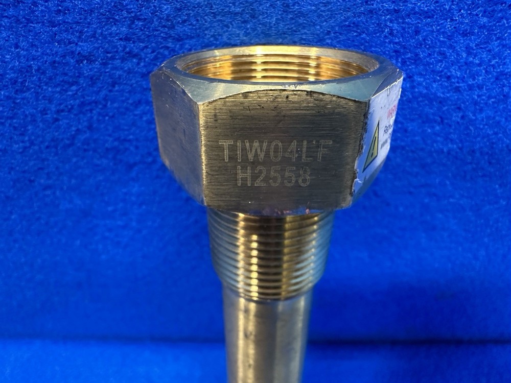 WINTERS Threaded Thermowell TIW04LF 20JN85