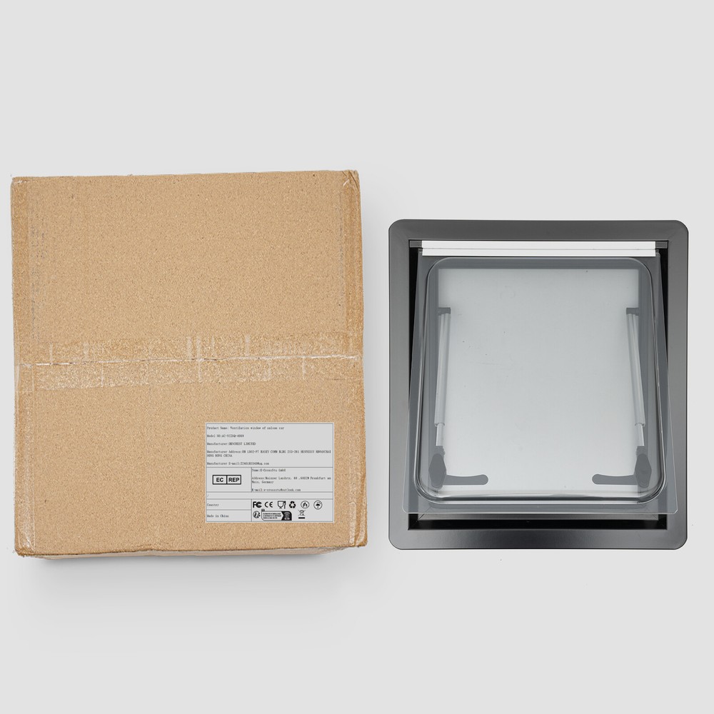 Caravan Window,Hinged Window Camper with Integrated Roller Blind and Fly Screen