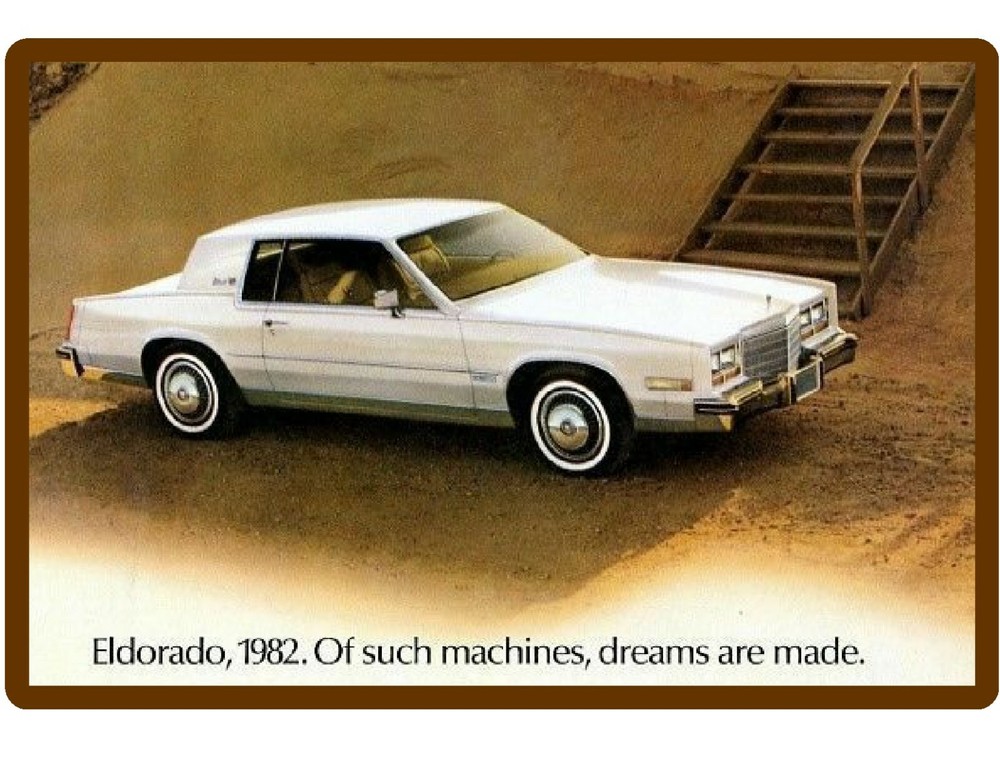 1982 Cadillac Eldorado Refrigerator / Tool Box Magnet