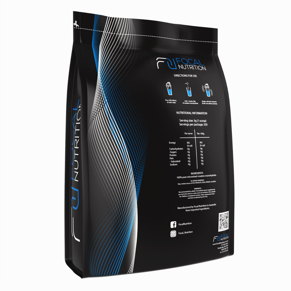 PURE 3KG CREATINE MONOHYDRATE HPLC TESTED WORKOUT ENHANCER