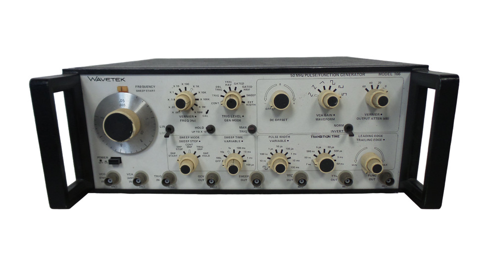 Wavetek 166 Pulse/Function Generator 50 MHz - Free Shipping