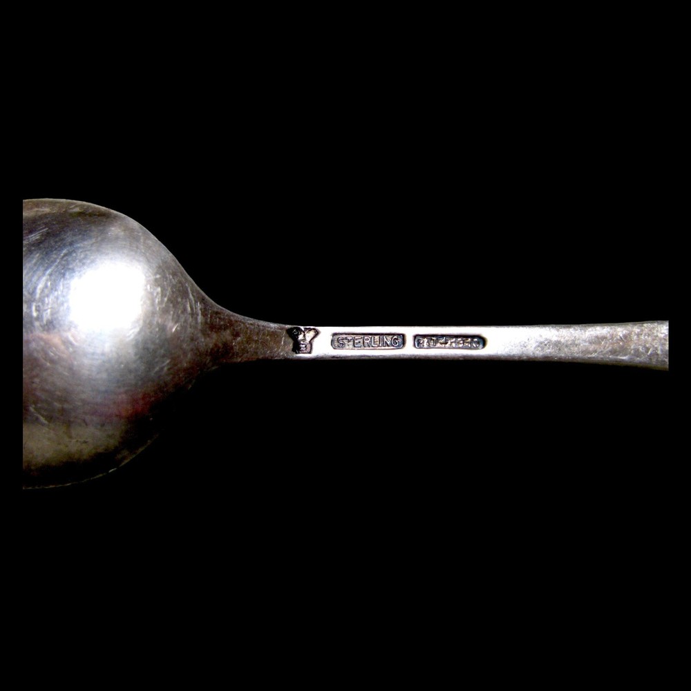 Sterling Silver Antique Spoon Souvenir Third Ward School Algona IA