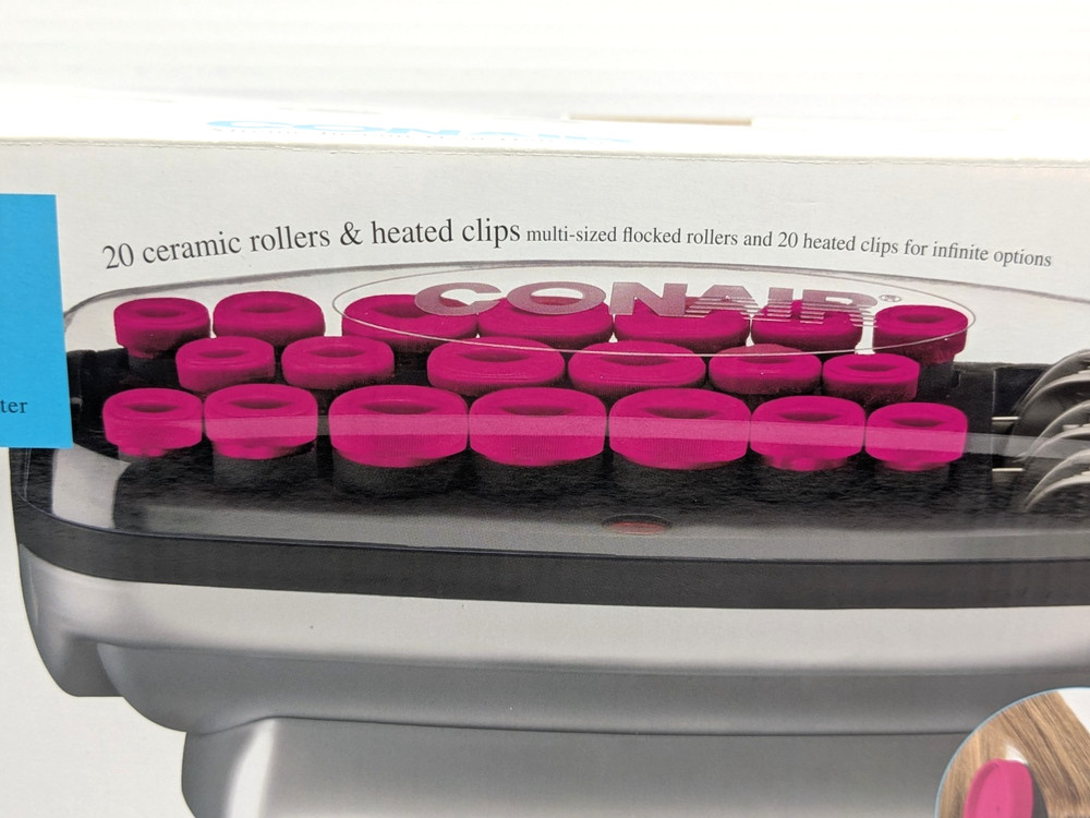2012 Conair Hot Clips Fast Heat Ceramic Rollers 20 Count V10258