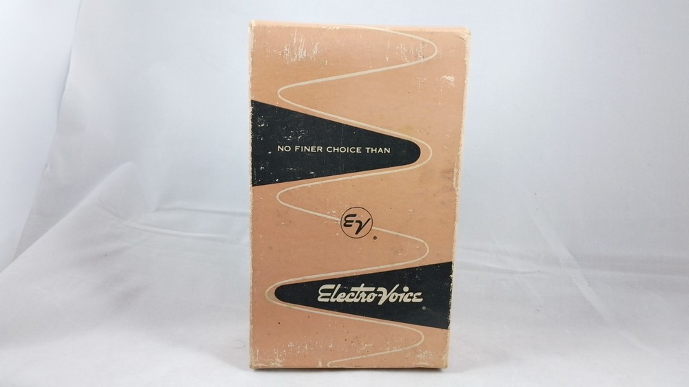 Vintage Electro Voice Model 729 Ceramic Microphone Untested w/ Box