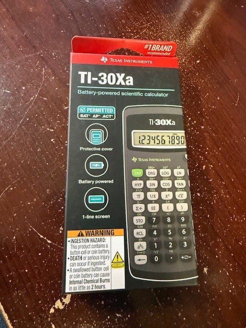Texas Instruments TI-30Xa Scientific Calculator
